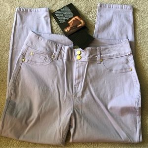 NWT Lavender jeans by IMAN 360 Sz. 16